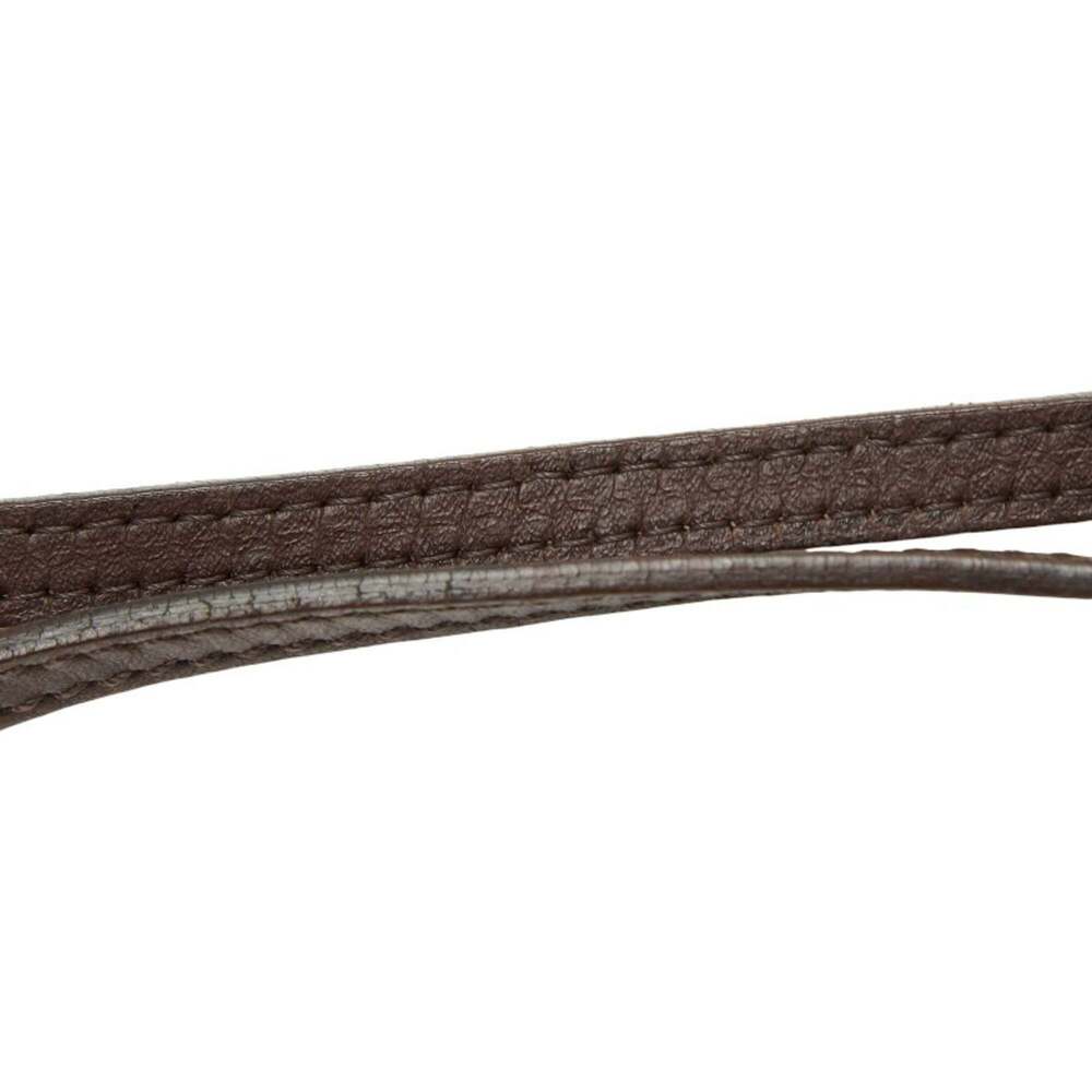 FENDI Brown Leather Shoulder Bag - Picture 8 of 12